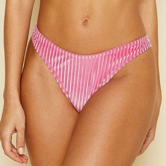 Dippin Daisy's Velvet Rib SEAPORT Thong Bikini Bottom - Picture 7 of 16